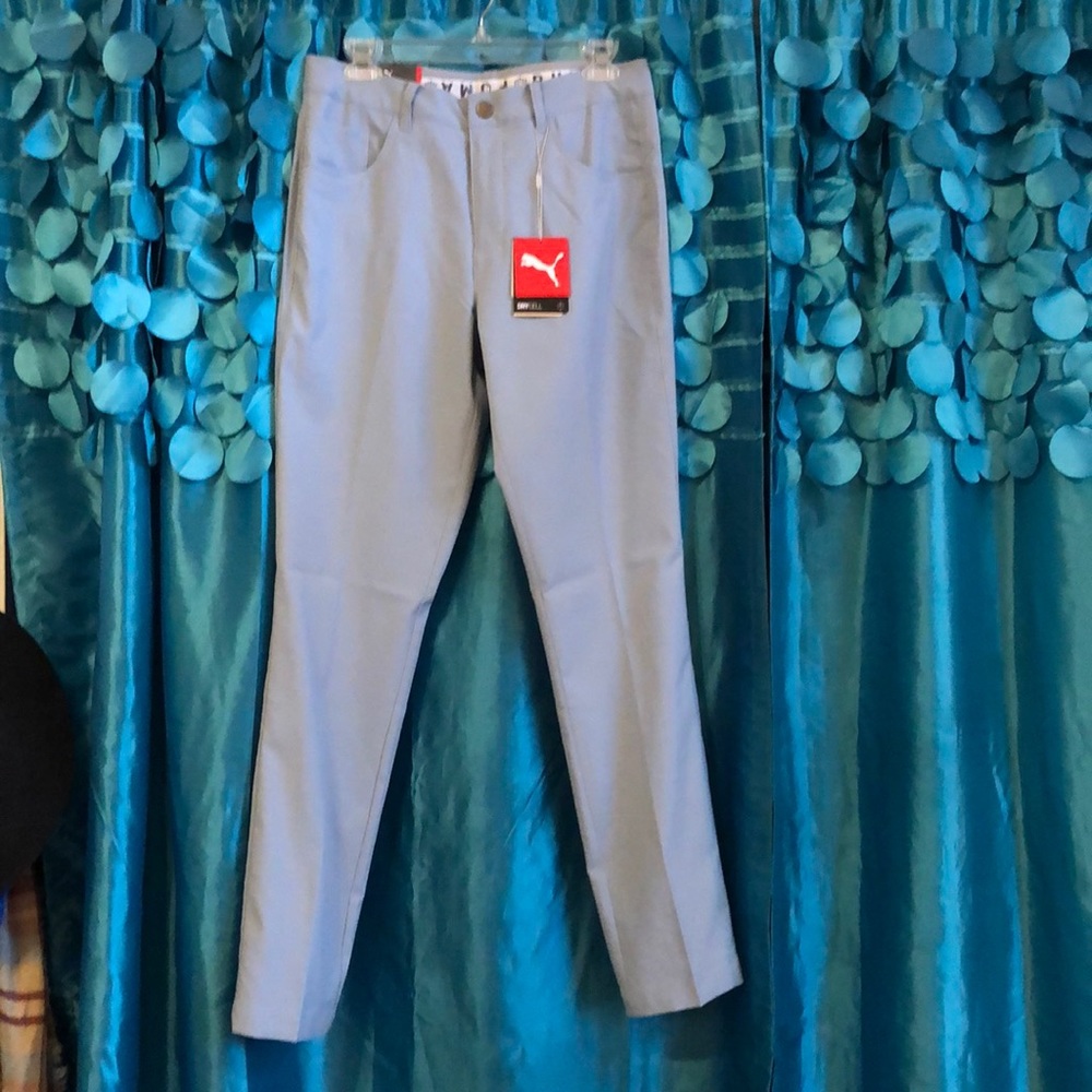 Light Blue Puma Golf Pants
